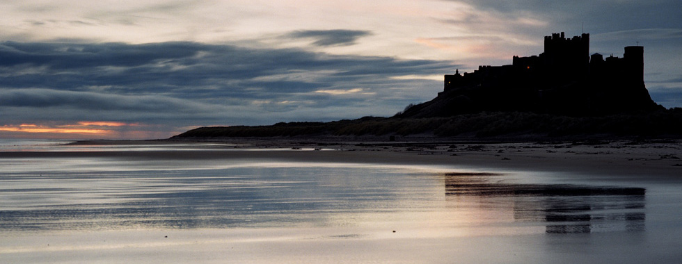 Barburgh Castle at dawn